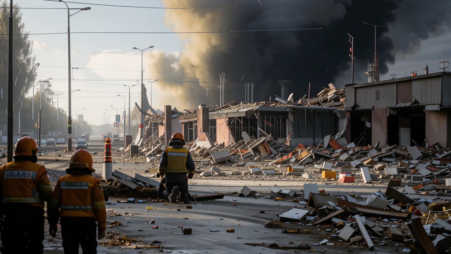 «Эвакуировали людей»: в Ростовской области подсчитывают ущерб после удара ВСУ по городу