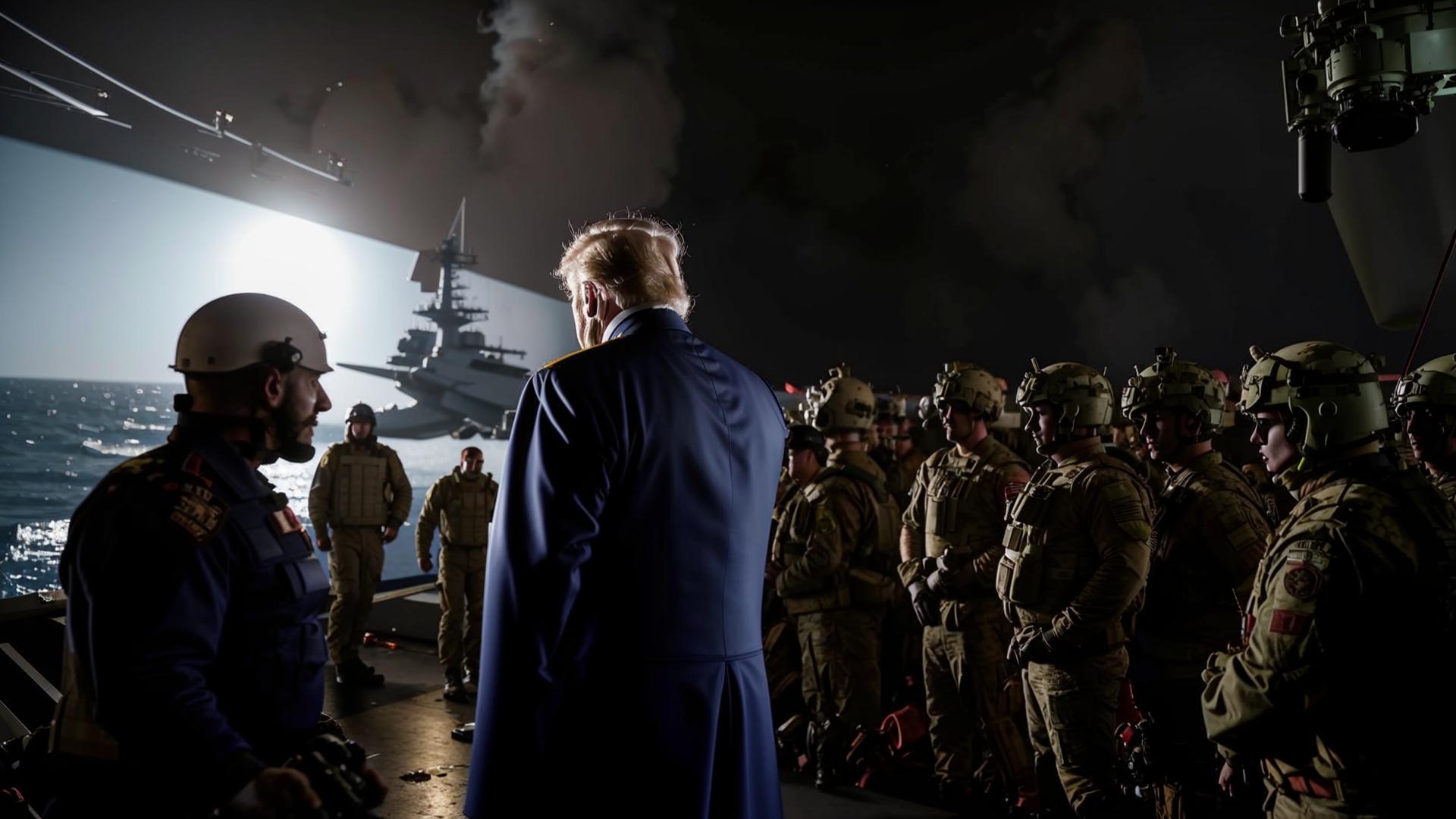 Трамп впервые рассказал о панике на авианосце США после атаки Ирана